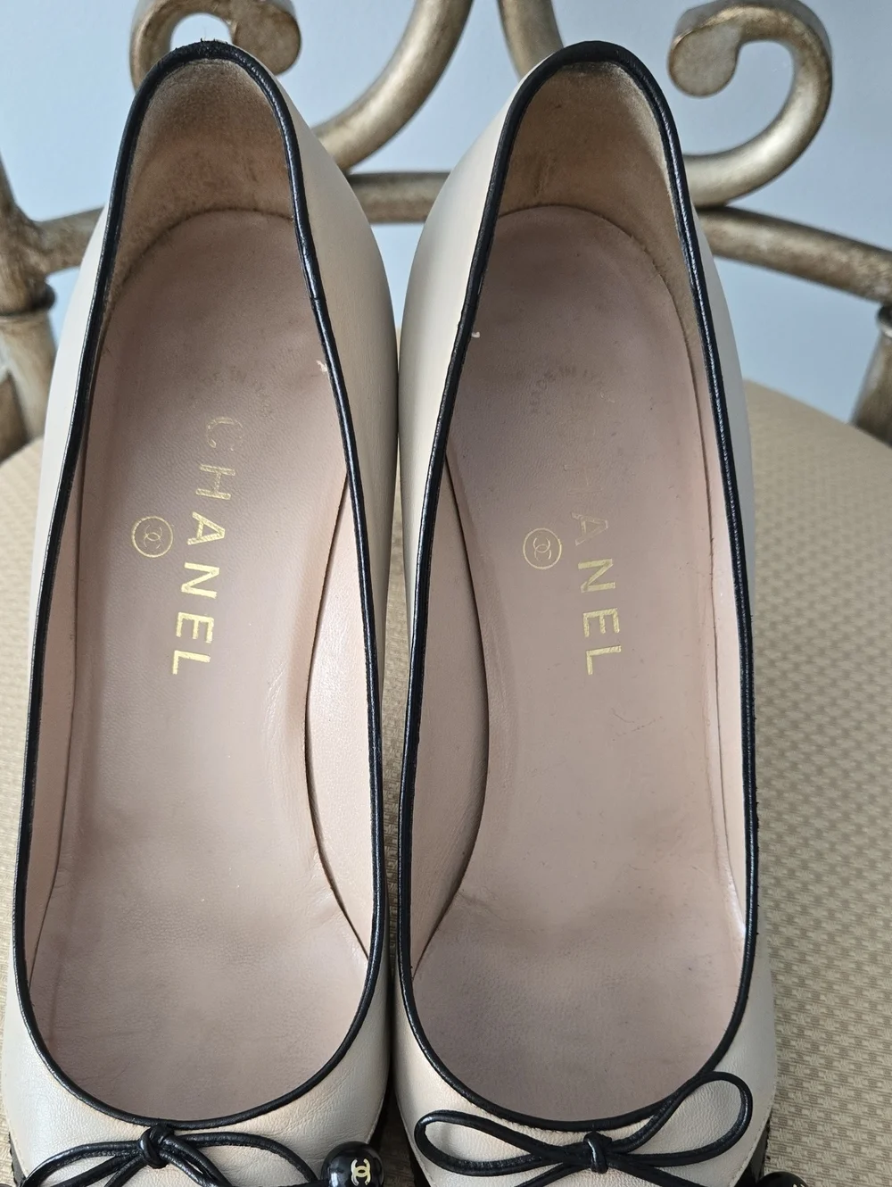Chanel Vintage Quilted Pattern 2003 Pumps, s9/IT 39